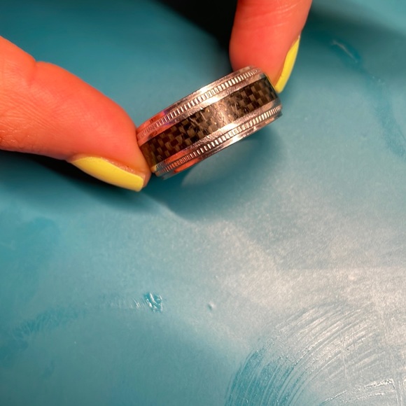 Black Men’s Ring PGDA SSTL - Picture 4 of 4